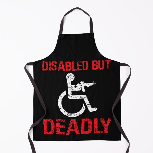 Item preview, Disabled but deadly designed and sold by Rebecca-Cruz.