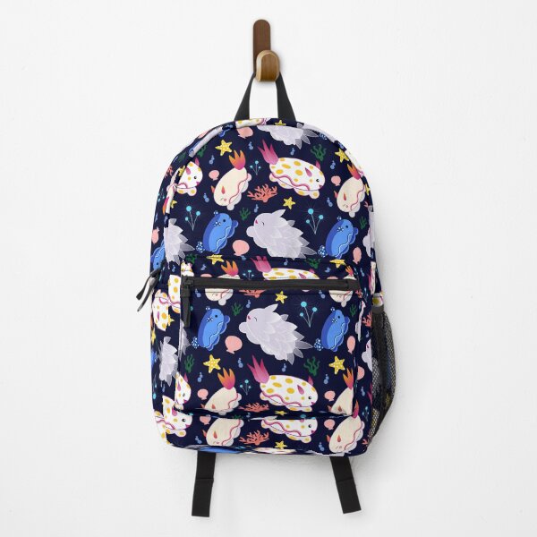 Item preview, Cute Nudibranchs on Navy Blue designed and sold by mixMixtli.