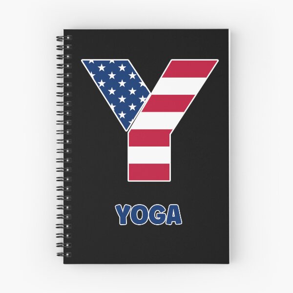 Item preview, Letter Y USA flag yoga designed and sold by Astralia.