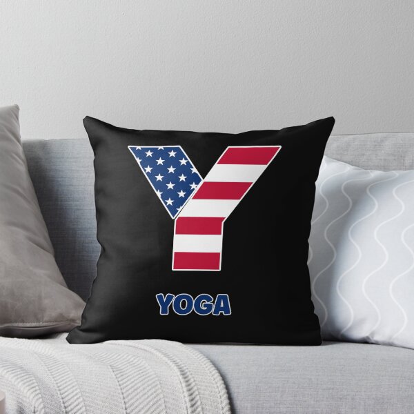 Item preview, Letter Y USA flag yoga designed and sold by Astralia.