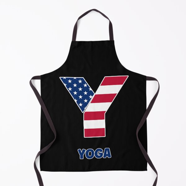 Item preview, Letter Y USA flag yoga designed and sold by Astralia.