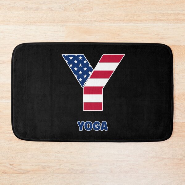 Item preview, Letter Y USA flag yoga designed and sold by Astralia.