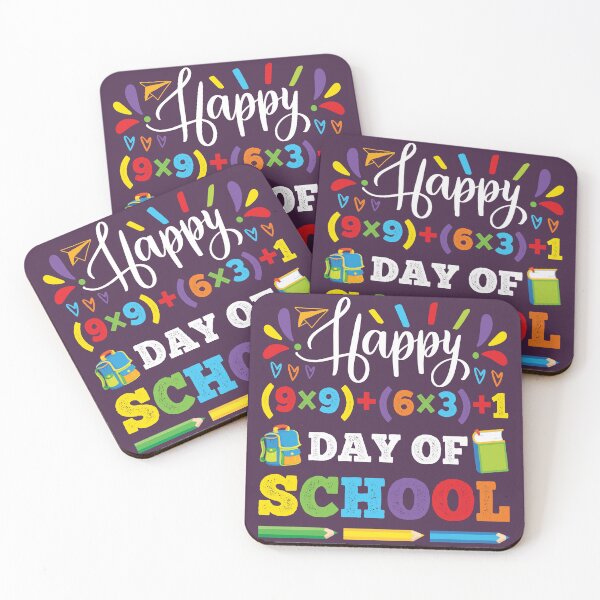 Item preview, Happy 100th days of school funny bleached math teacher mathematique design gift idea for teacher & students youth teen and kindergarten designed and sold by Prince - Bestseller ★★★★★.