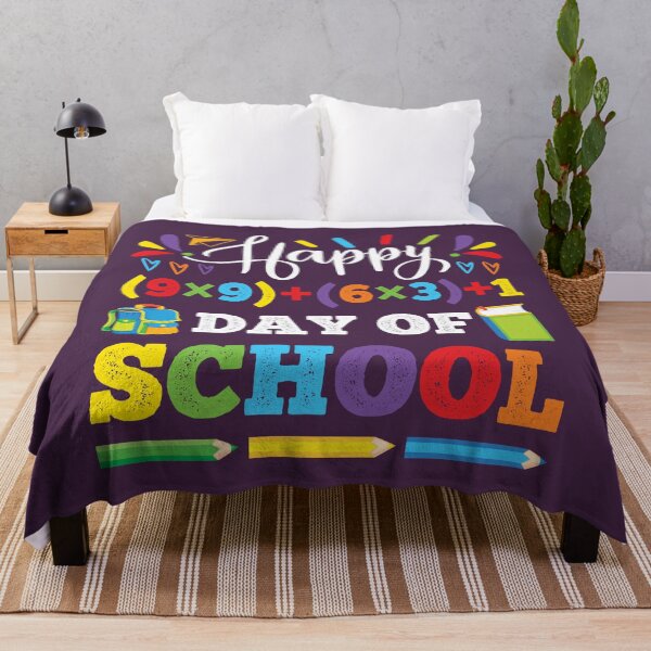 Item preview, Happy 100th days of school funny bleached math teacher mathematique design gift idea for teacher & students youth teen and kindergarten designed and sold by Prince - Bestseller ★★★★★.