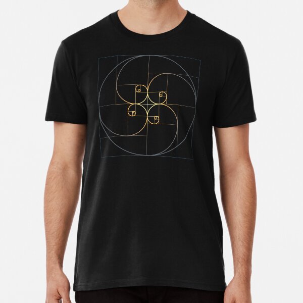Item preview, Fibonacci Spiral, Golden Ratio, Geometry, Architecture, Phi, Circle designed and sold by nitty-gritty.