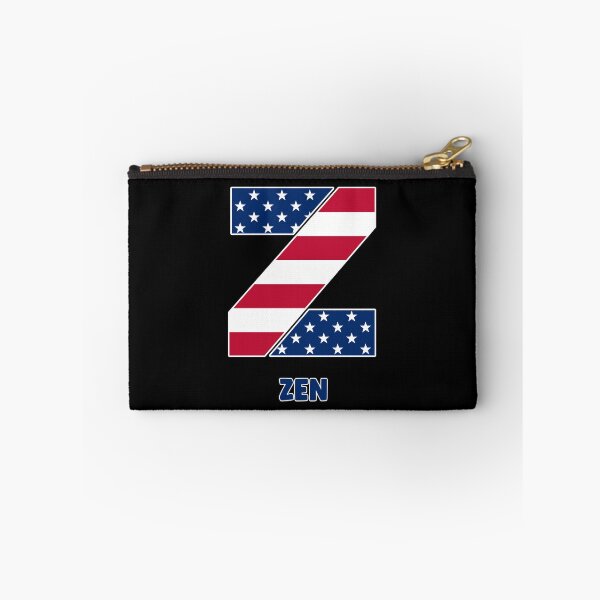Item preview, Letter Z flag USA zen designed and sold by Astralia.