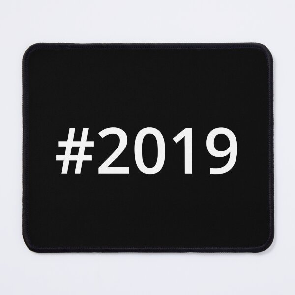 Artikelvorschau, Hashtags 2019 entworfen und verkauft von MSA-42.
