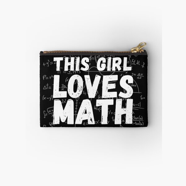 Item preview, This girl loves math designed and sold by ronaldsonou.