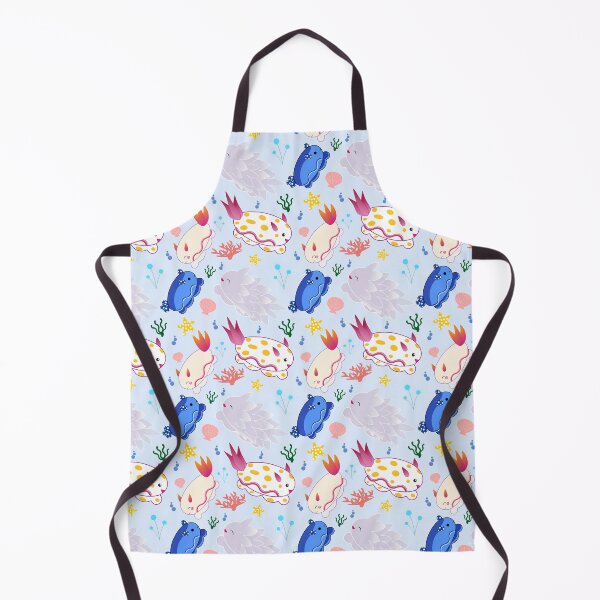 Item preview, Copia de Cute Nudibranchs on Baby Blue designed and sold by mixMixtli.