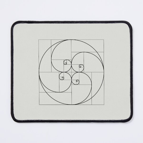 Item preview, Fibonacci Spiral, Golden Ratio, Geometry, Architecture, Phi, Circle designed and sold by nitty-gritty.