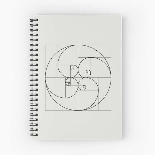 Item preview, Fibonacci Spiral, Golden Ratio, Geometry, Architecture, Phi, Circle designed and sold by nitty-gritty.