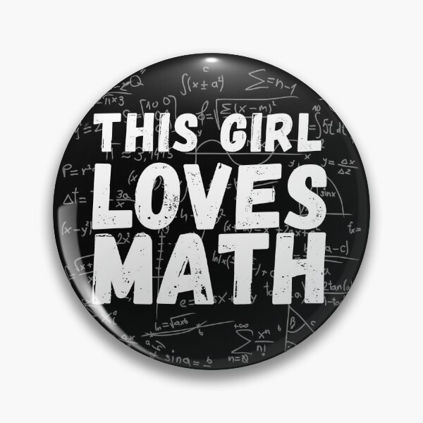 Item preview, This girl loves math designed and sold by ronaldsonou.