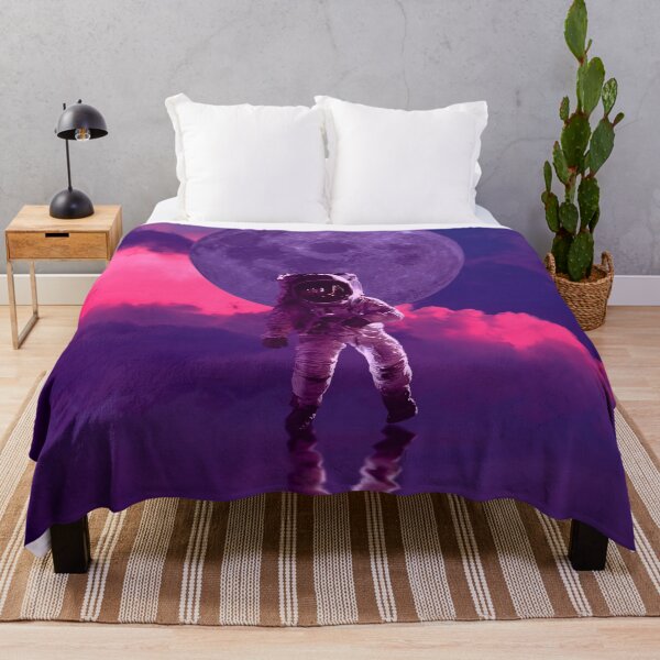 Item preview, Astronaut Cosmic Purple Cloud Walk designed and sold by DeYoungFashion.