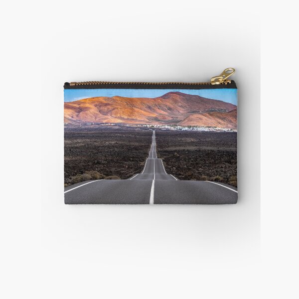 Item preview, Lanzarote long road volcanic landscape designed and sold by iCimages.net.