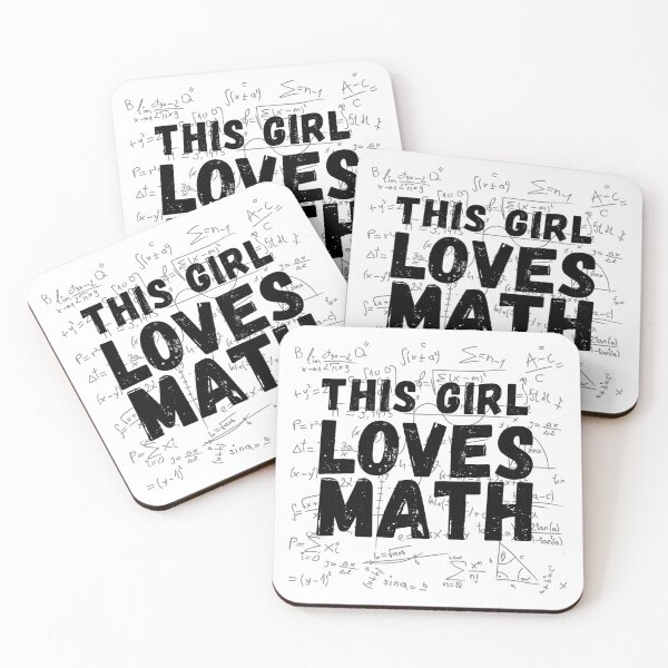 Item preview, This girl loves math designed and sold by ronaldsonou.
