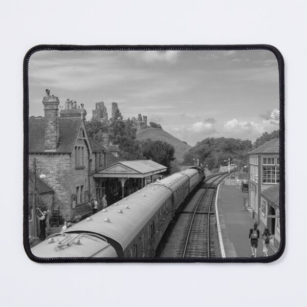 Item preview, Corfe Castle in monochrome designed and sold by cdkphotos.