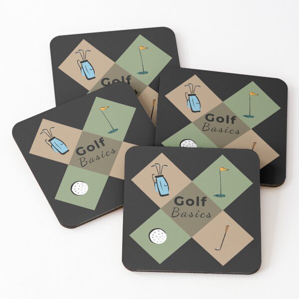 Item preview, Golf Basics Club Ball Bag Hole Design designed and sold by FuddalanDesigns.