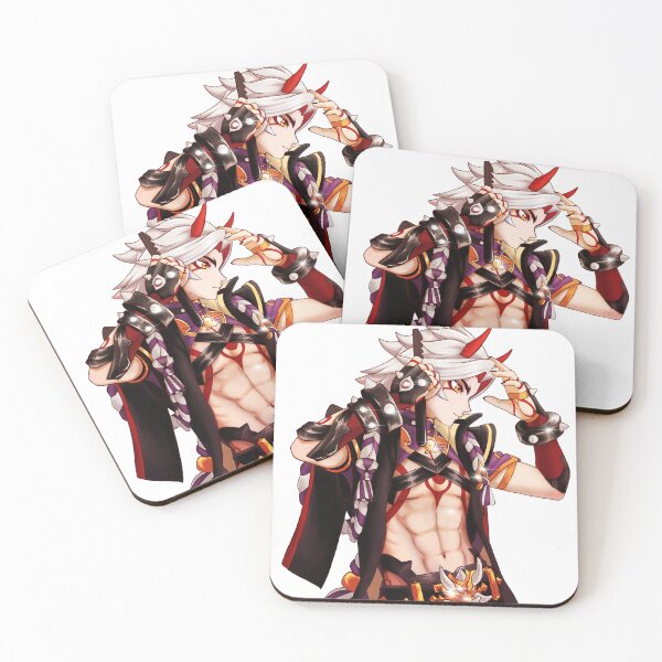 Item preview, Arataki Itto Genshin Impact designed and sold by TrixianArt.