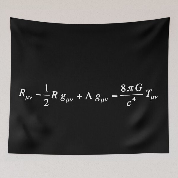 Item preview, Einstein field equation of general relativity dark version designed and sold by NoetherSym.