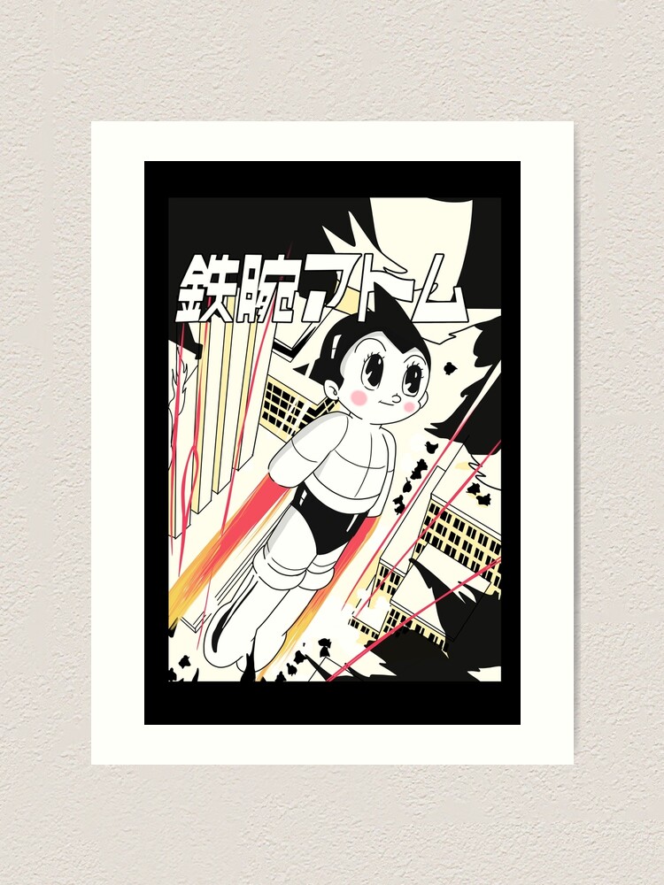 Custom Astro Boy Science Fiction Vintage T-shirt By Cm-arts