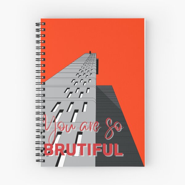 Item preview, You are so Brutiful, Valentines Card Balfron Tower Print, Tower Hamlets, London Print, Brutalist, Brutalism, Architecture designed and sold by sketchingarchi.