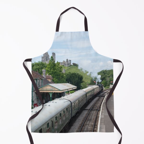 Item preview, Corfe Castle and railway station designed and sold by cdkphotos.