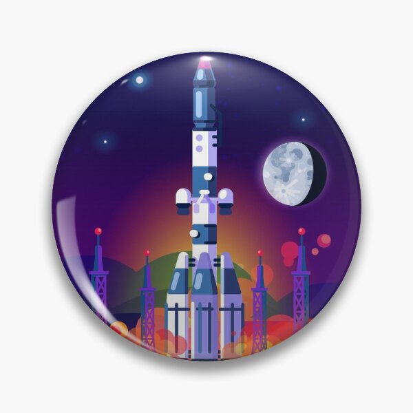 Item preview, Rocket Launch-illustration  designed and sold by Aadiimanavv.