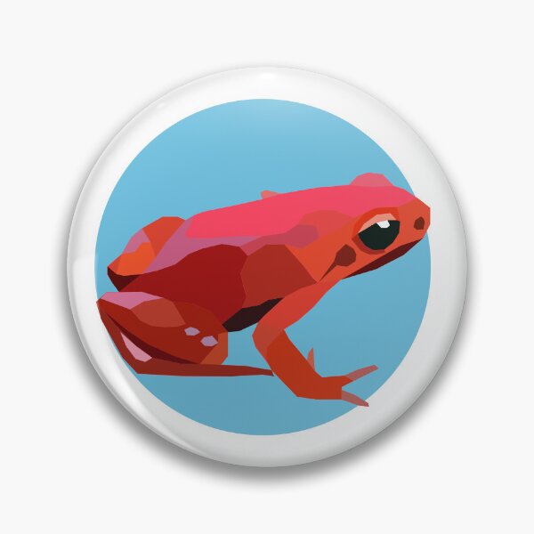 Item preview, Red frog designed and sold by rhiansanimalart.