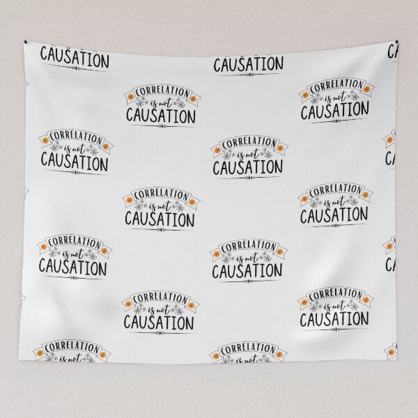 Item preview, correlation is not causation designed and sold by ronaldsonou.