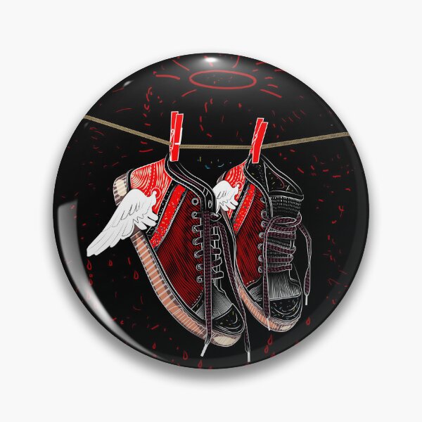 Item preview, Winged Blue Shoes designed and sold by ERISIDESIGN.