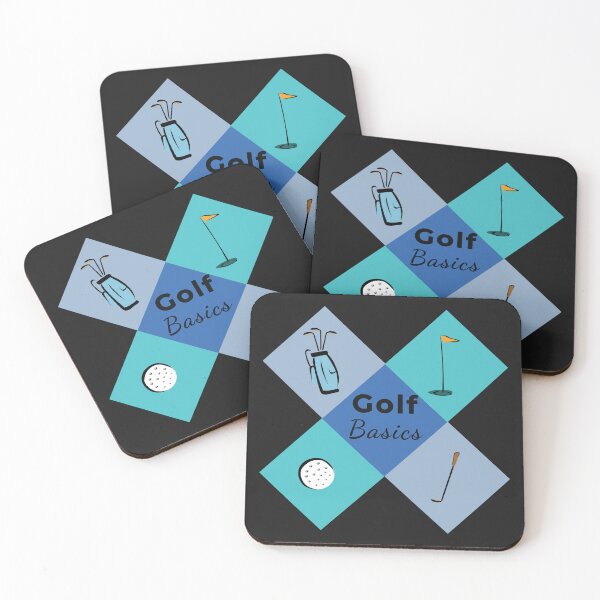 Item preview, Golf Basics Club Ball Bag Hole Design designed and sold by FuddalanDesigns.