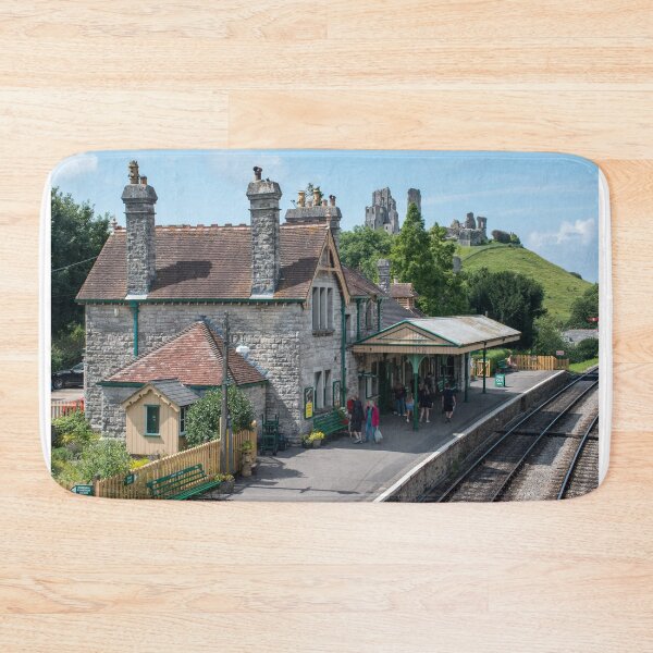 Item preview, Corfe Castle train station designed and sold by cdkphotos.
