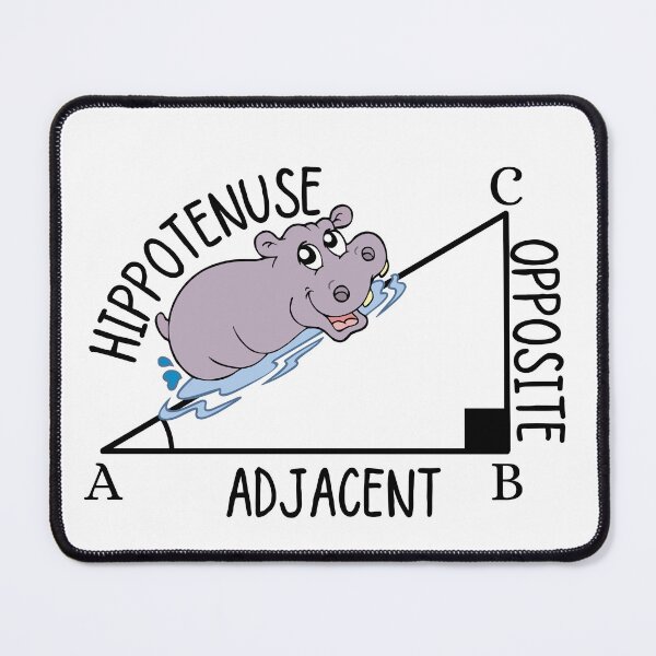 Item preview, Hippotenuse Triangle designed and sold by ronaldsonou.