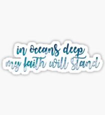 Oceans Lyric Sticker