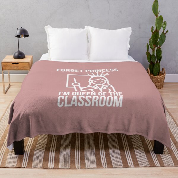 Item preview, Forget princess, I'm Queen of the classroom - Cute Teacher design designed and sold by Theleochick.