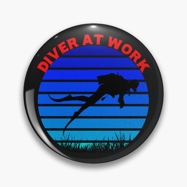 Item preview, Diver at Work designed and sold by Edpod.