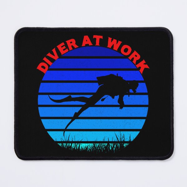 Item preview, Diver at Work designed and sold by Edpod.