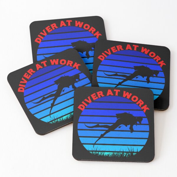 Item preview, Diver at Work designed and sold by Edpod.
