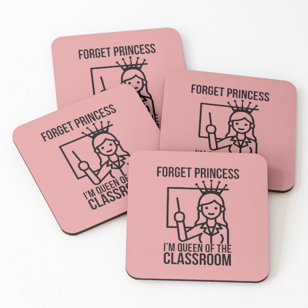 Item preview, Forget princess, I'm Queen of the classroom - Cute Teacher design designed and sold by Theleochick.