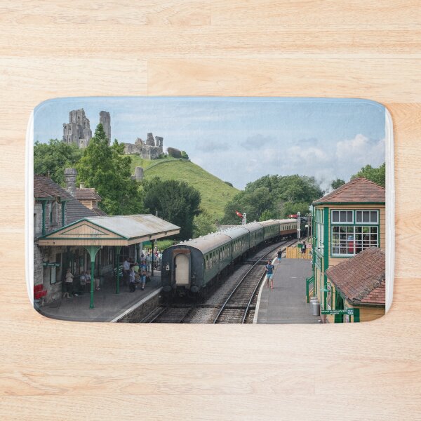 Item preview, Steam train at Corfe Castle designed and sold by cdkphotos.
