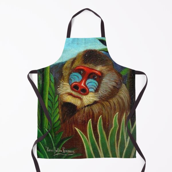 Item preview, henri Rousseau -  Mandrill in the Jungle 1909 designed and sold by kinsley45.
