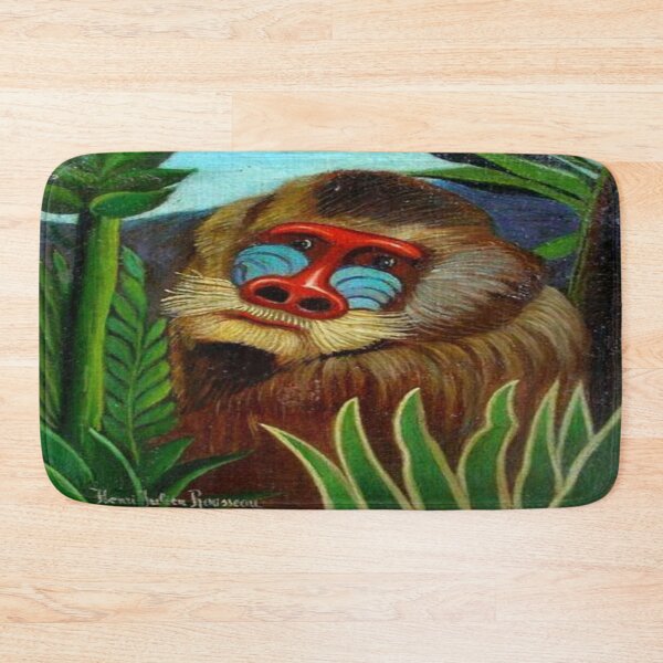 Item preview, henri Rousseau -  Mandrill in the Jungle 1909 designed and sold by kinsley45.
