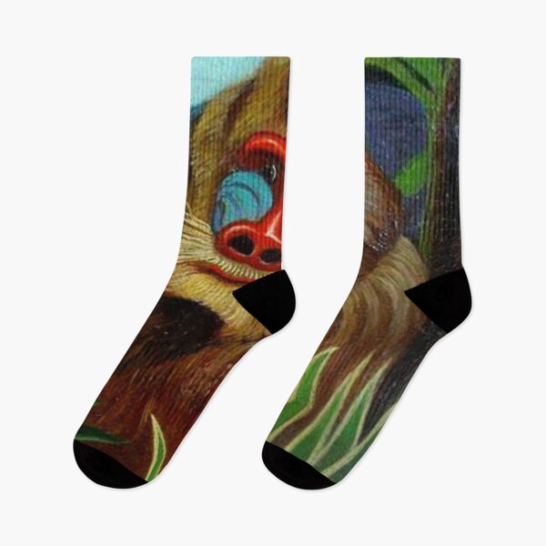 Item preview, henri Rousseau -  Mandrill in the Jungle 1909 designed and sold by kinsley45.