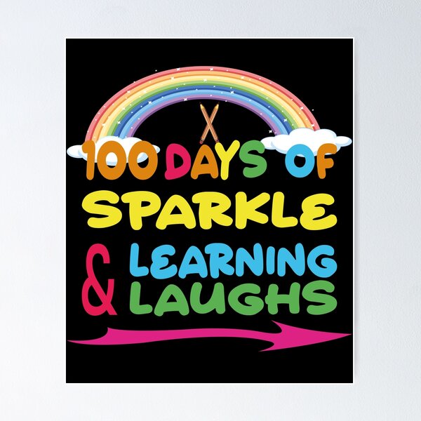 Item preview, 100 Days of Sparkle Learning and Laughs School Essentials designed and sold by tjred01.