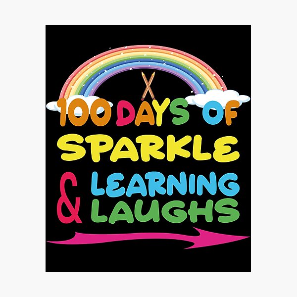 Item preview, 100 Days of Sparkle Learning and Laughs School Essentials designed and sold by tjred01.