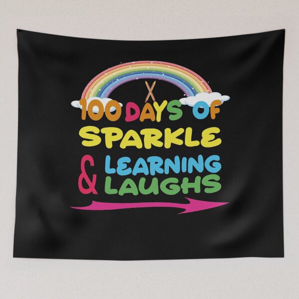 Item preview, 100 Days of Sparkle Learning and Laughs School Essentials designed and sold by tjred01.