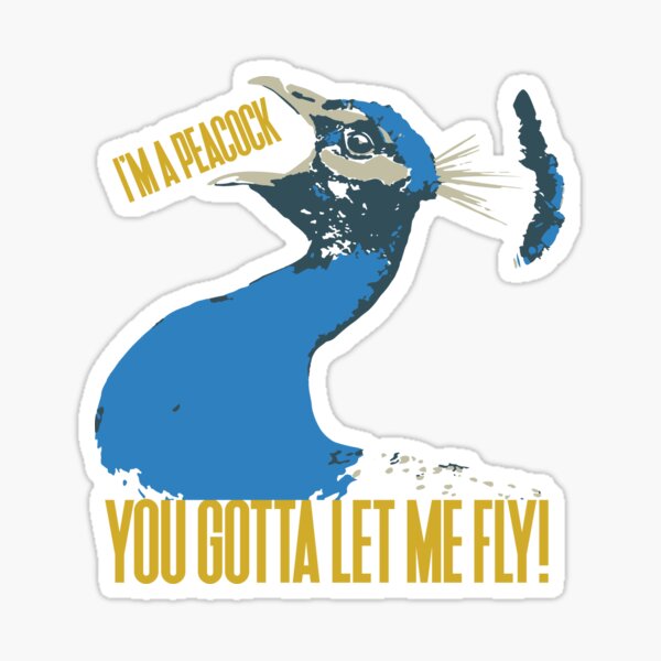Let Me Fly Sticker