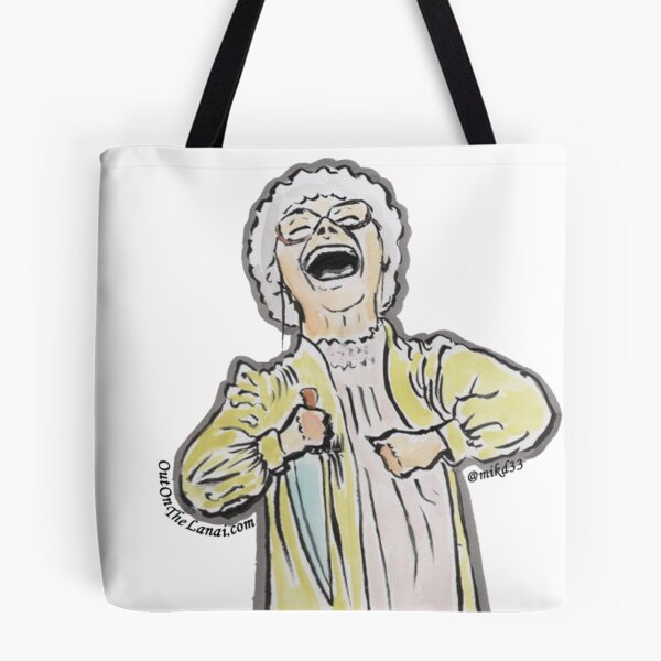Artikelvorschau, Betty White - Draußen auf der Lanai mit Sophia entworfen und verkauft von CarrilloShop.