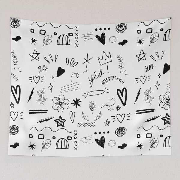 Item preview, More doodle  designed and sold by COLORFULEMOJI.