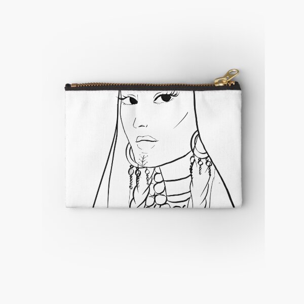 Item preview, Amazigh Moroccan Berber beautiful lady sketch designed and sold by Imanitasong.